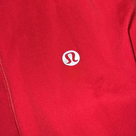 RARE lululemon red fast and free leggings - Picture 5 of 5